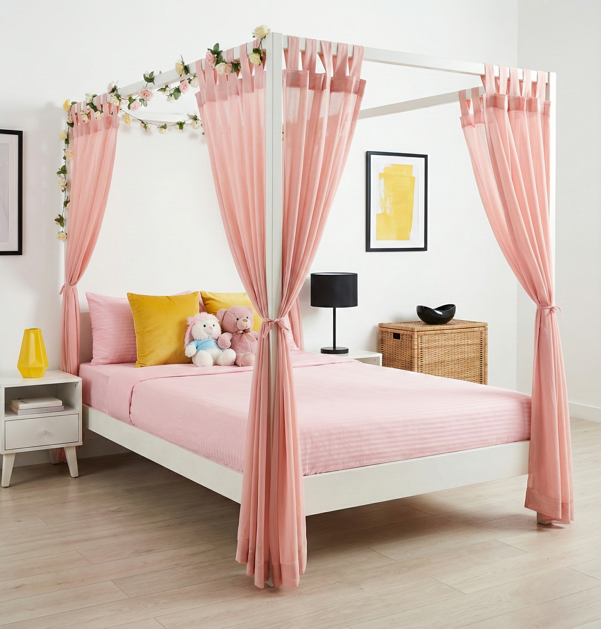 Arya's Princess Canopy Bed