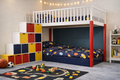 Cubic Bunk Bed - Staircase with 10 Built-In Drawers