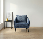 Eleganza Blue Mist Single Seater Chair