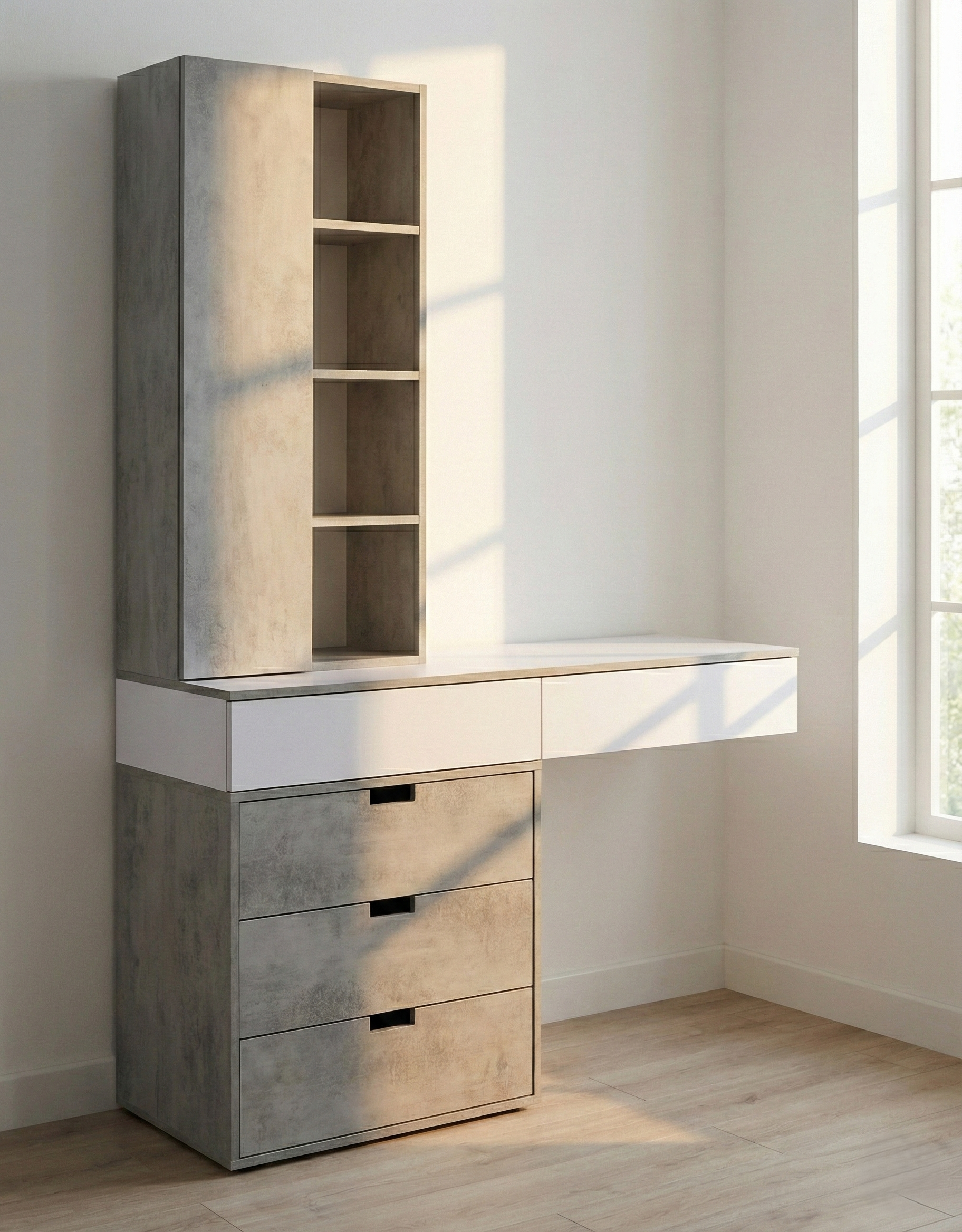 The Dresser - Industrial Modern Bedroom Storage