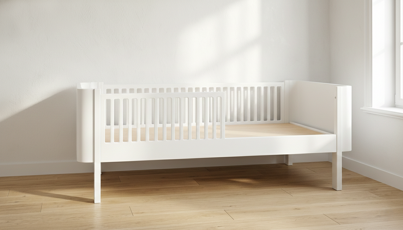 The Arrondi Bed - Perfect Transition Bed with Safety Rails