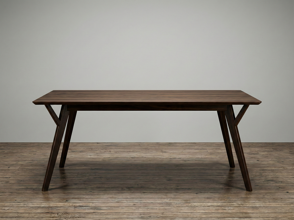 Egypt Dining Table - Angular Precision with Floating Design