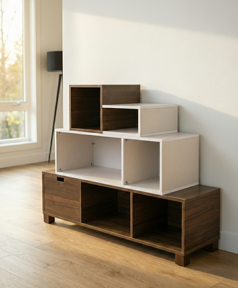 The November Cabinet - Versatile Display & Storage