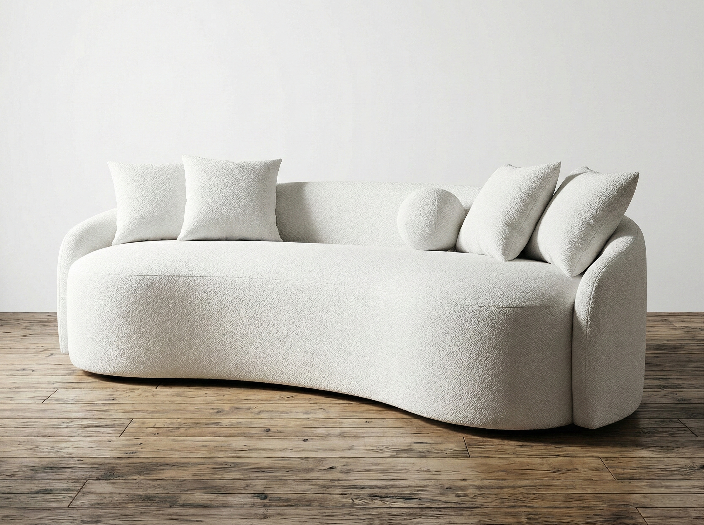 The Bouclé Rein | 3-Seater