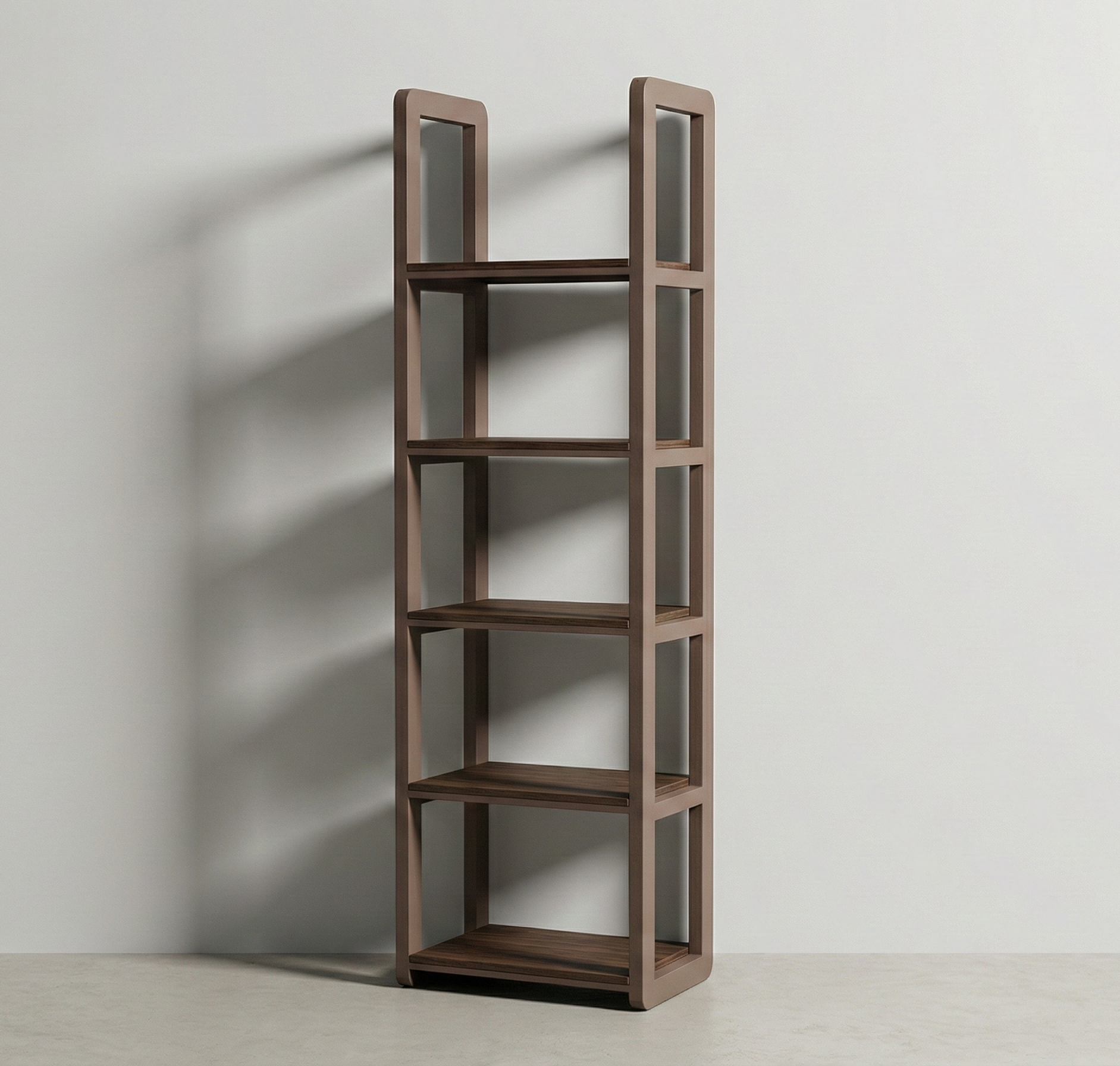 Kale Bookshelf - Open-Frame Architectural Design